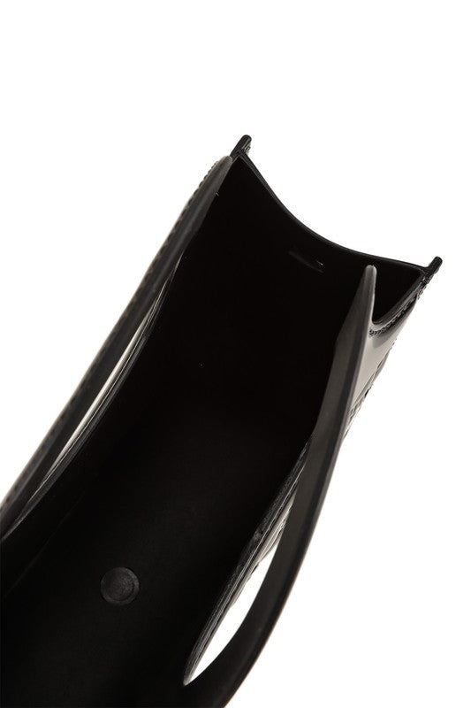 JADORE Top Handle Crossbody Jelly Bag OS by ICCO ACCESSORIES | Fleurcouture