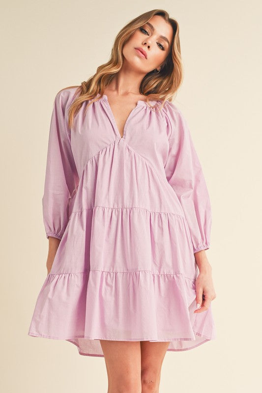 Jenay Tiered Dress S by Aemi + Co | Fleurcouture