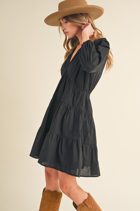 Jenay Tiered Dress S by Aemi + Co | Fleurcouture