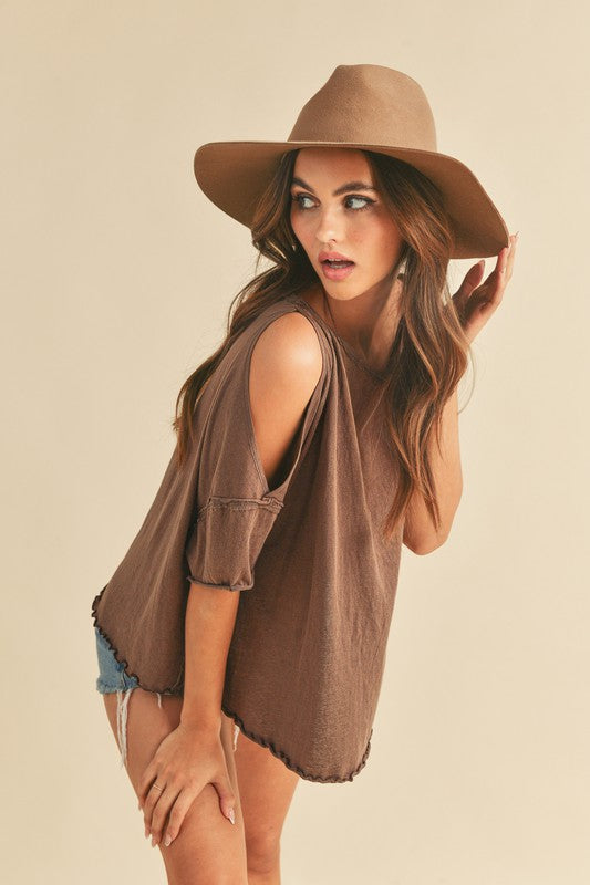 Jilli Top S by Aemi + Co | Fleurcouture