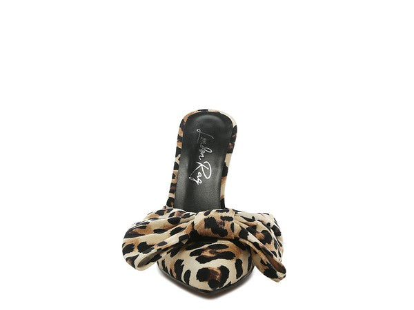 Joelle Pump Leopard Print by Rag Company | Fleurcouture
