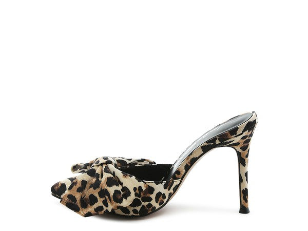 Joelle Pump Leopard Print by Rag Company | Fleurcouture