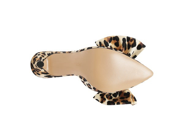 Joelle Pump Leopard Print by Rag Company | Fleurcouture