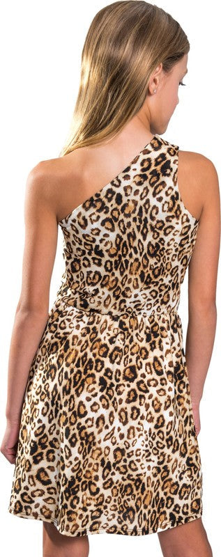 KIDS ALLISON DRESS Leopard by Cheryl Creations | Fleurcouture
