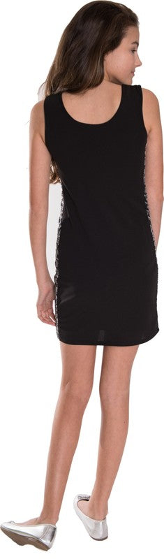 KIDS ELIZABETH DRESS Black by Cheryl Creations | Fleurcouture