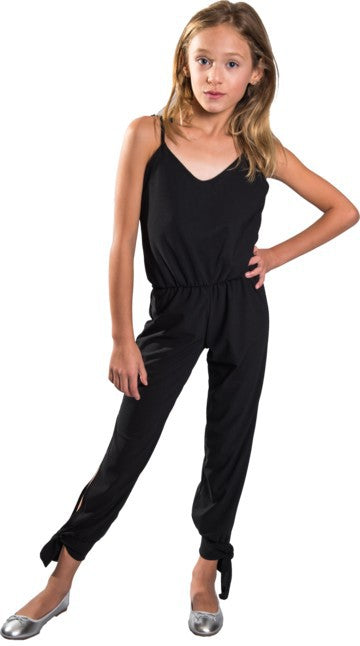 KIDS TIFFANY JUMPSUIT Black S by Cheryl Creations | Fleurcouture