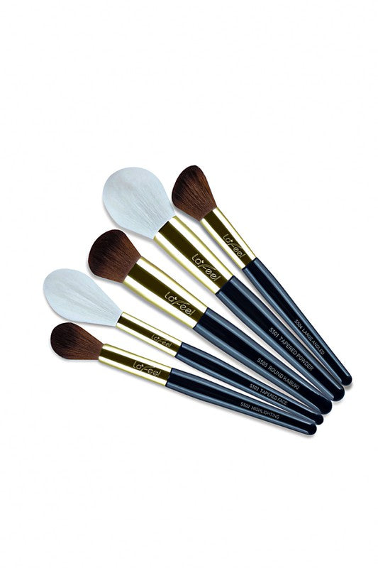Lafeel Brush Set with Bag Black S3 by Sifides | Fleurcouture