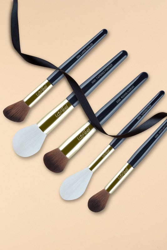 Lafeel Brush Set with Bag Black S3 by Sifides | Fleurcouture