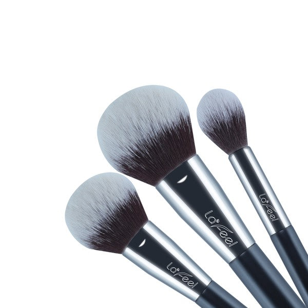 Lafeel Pure Black Collection Must Have Brush Set Black S3 by Sifides | Fleurcouture