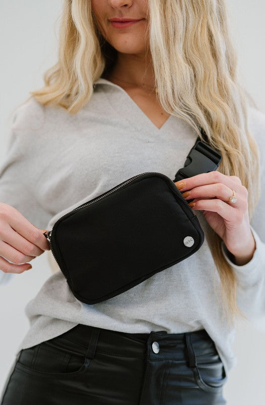 MADISON CROSSBODY BELT BAG FANNY PACK 1 by Modern + Chic | Fleurcouture