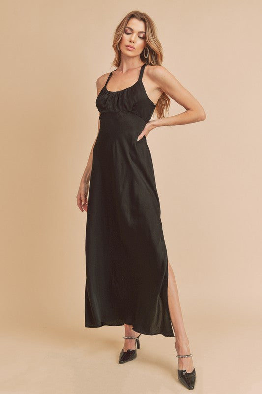 Mae Dress BLACK S by Aemi + Co | Fleurcouture