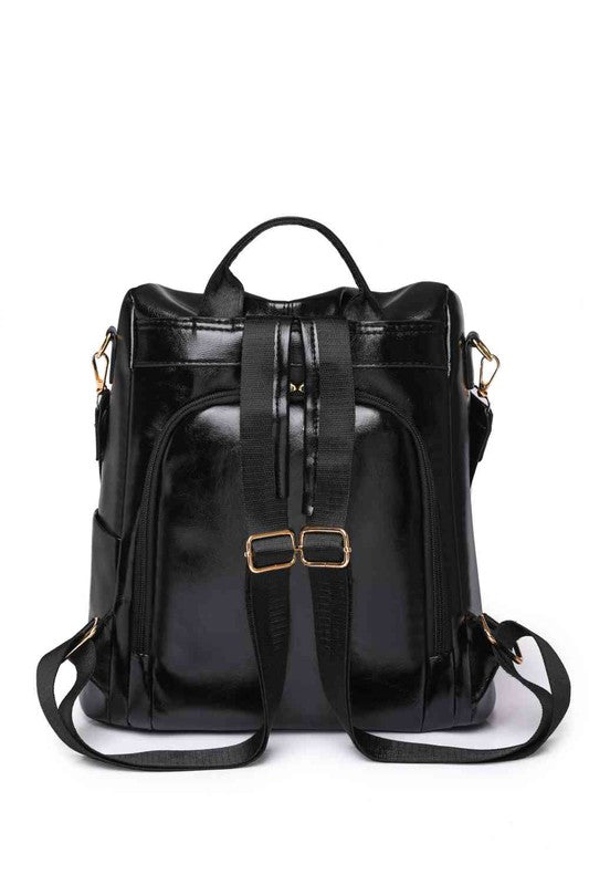 Marcy Zipper Pocket Backpack OS by ClaudiaG Collection | Fleurcouture