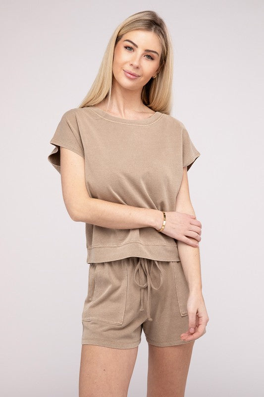 Matching Top and Shorts Set by HYFVE | Fleurcouture