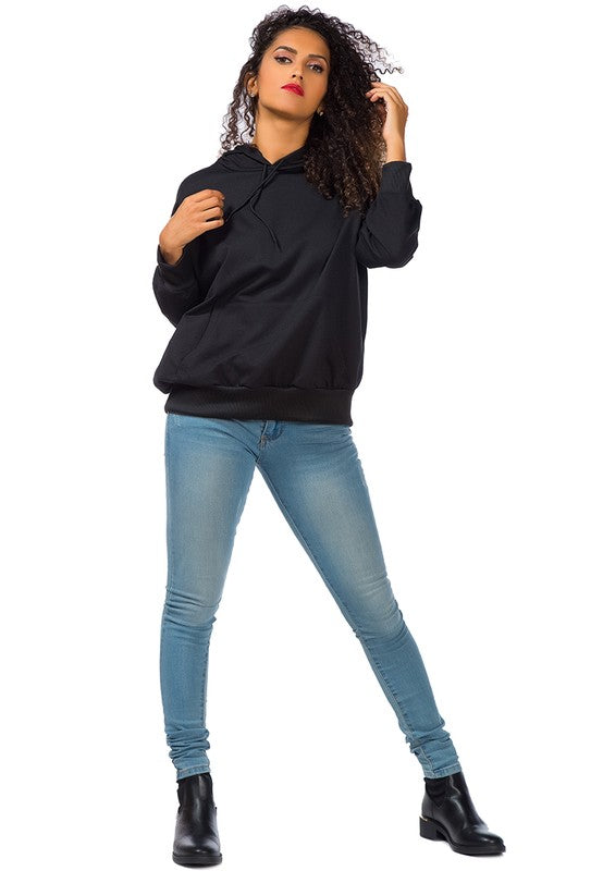 Melange Pullover Drawstring Hoodie by Rag Company | Fleurcouture