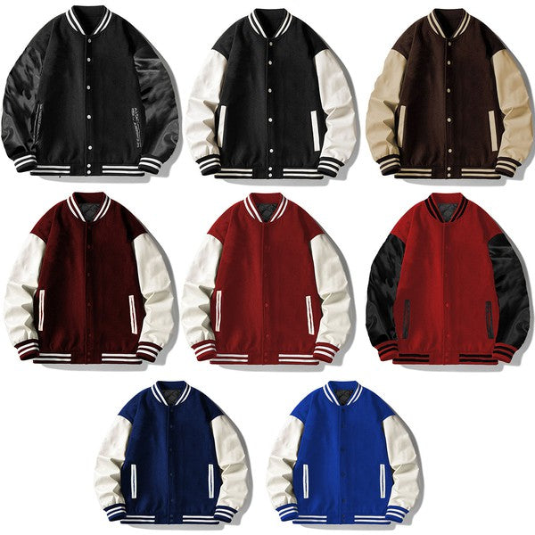 Melton Lettermans Jacket Men&