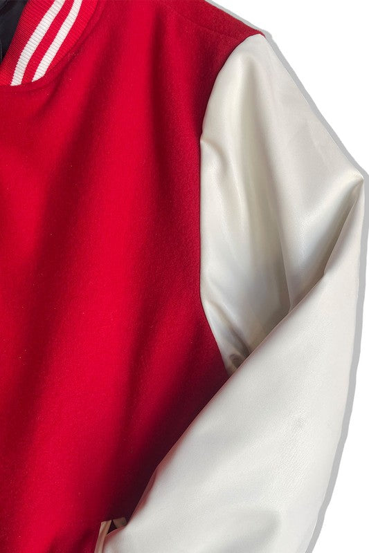 Melton Lettermans Jacket Men&