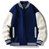 Melton Lettermans Jacket NAVY S Men&