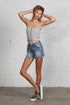 MID-RISE DISTRESSED SHORTS LIGHT S by Insane Gene | Fleurcouture