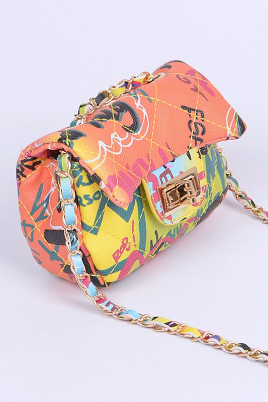 Mini Grafitti Swing Bag O/S by Artini Accessories | Fleurcouture