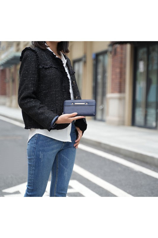 MKF Larissa Bucket Handbag with Wallet by Mia K One Size by MKF Collection by Mia K | Fleurcouture