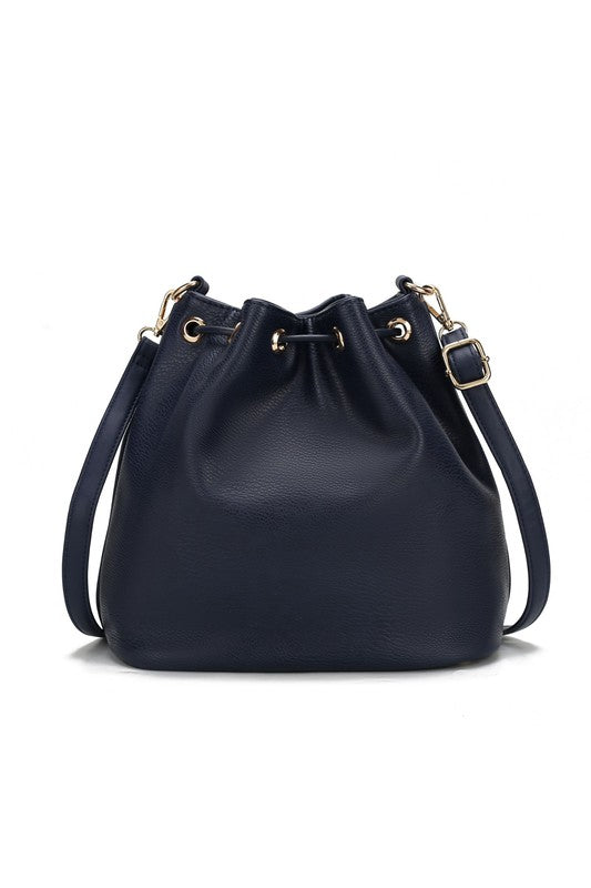 MKF Larissa Bucket Handbag with Wallet by Mia K One Size by MKF Collection by Mia K | Fleurcouture