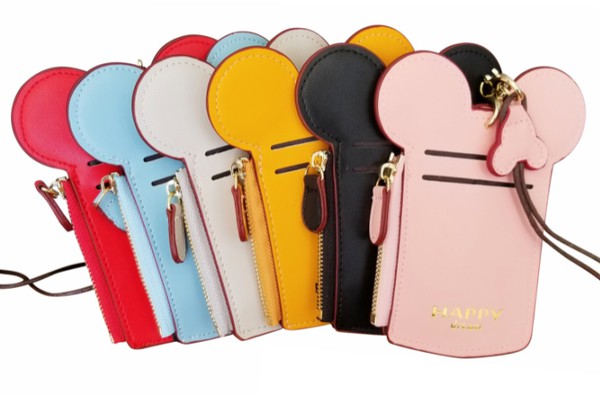 Mouse Lanyard Ticket Credit Card Holder Wallet 1 by Dani & Em | Fleurcouture