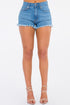 Nathalia High Rise Short in Light Denim Light Wash s by GJG Denim | Fleurcouture
