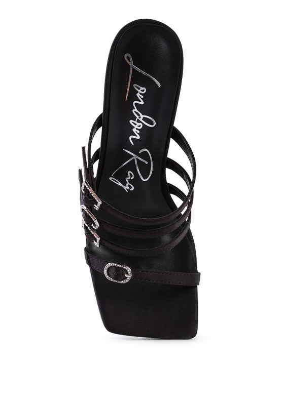 NYLE PLATFORM HEELED SANDALS by Rag Company | Fleurcouture