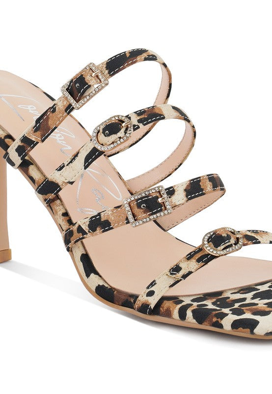 NYLE PLATFORM HEELED SANDALS by Rag Company | Fleurcouture