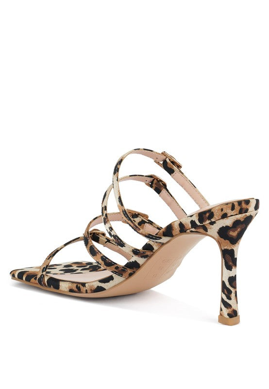 NYLE PLATFORM HEELED SANDALS by Rag Company | Fleurcouture