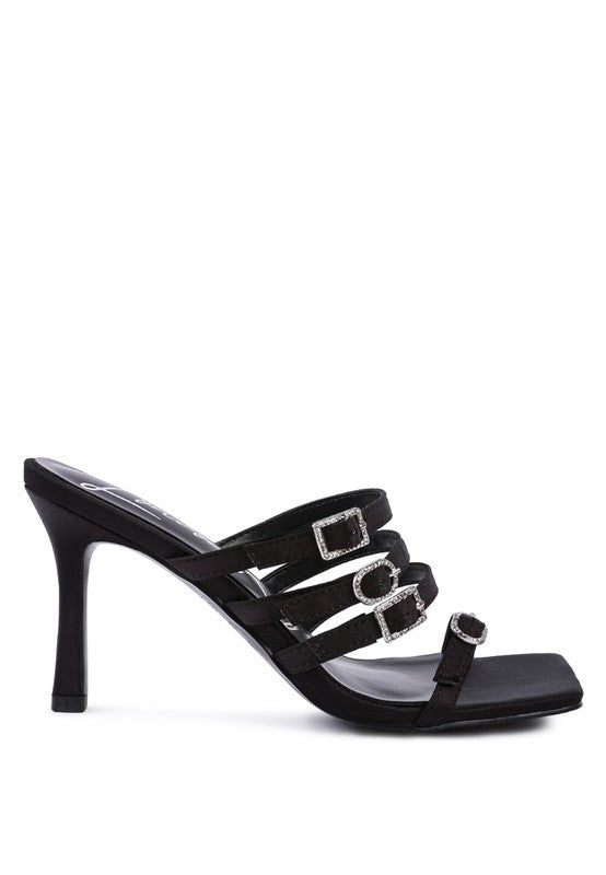 NYLE PLATFORM HEELED SANDALS by Rag Company | Fleurcouture