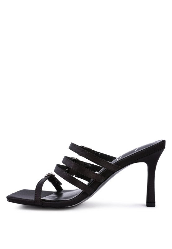 NYLE PLATFORM HEELED SANDALS by Rag Company | Fleurcouture