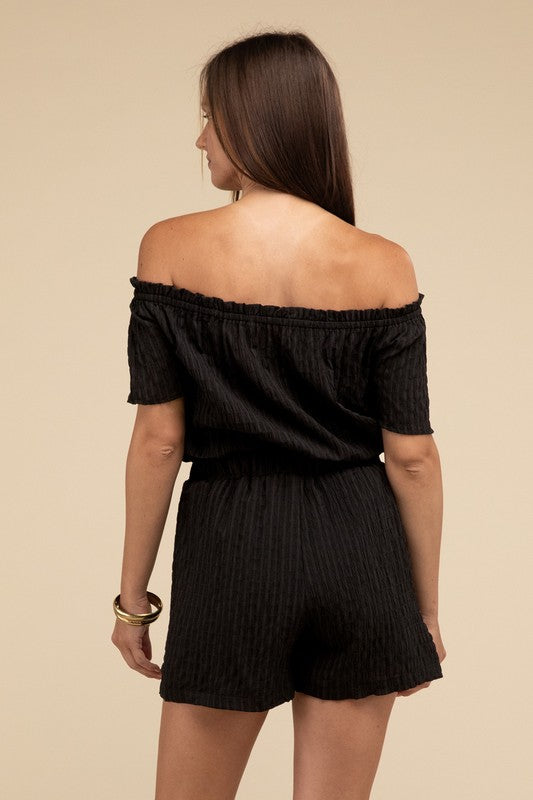 Off Shoulder Top & Shorts Pants Set by Nuvi Apparel | Fleurcouture