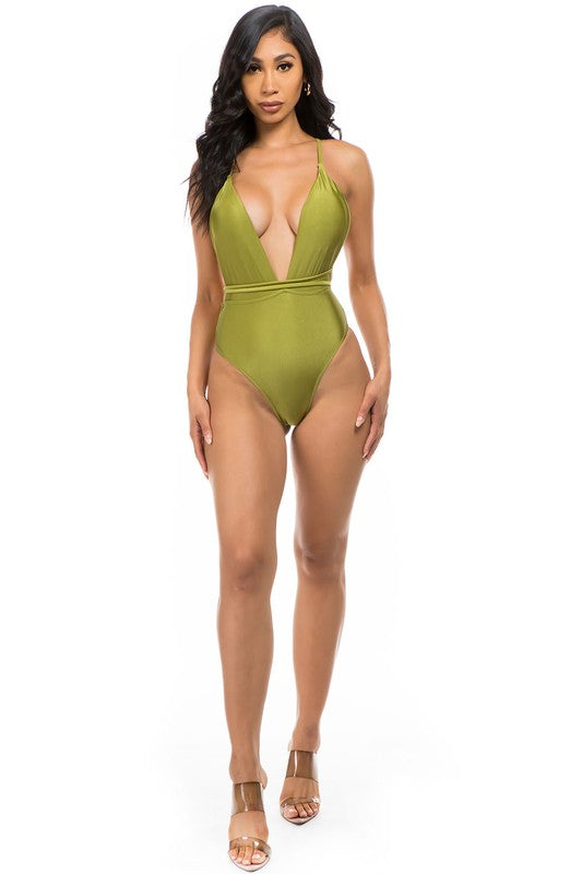 ONE-PIECE BATHING SUIT by Mermaid Swimwear | Fleurcouture