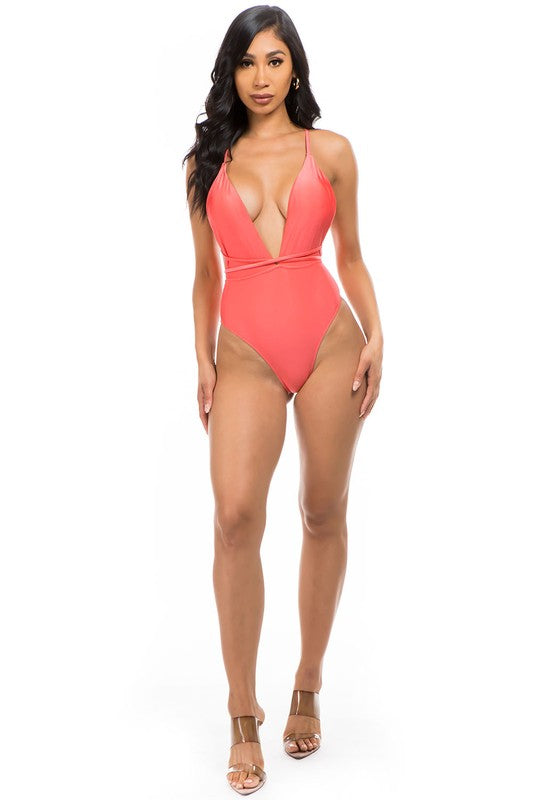 ONE-PIECE BATHING SUIT by Mermaid Swimwear | Fleurcouture