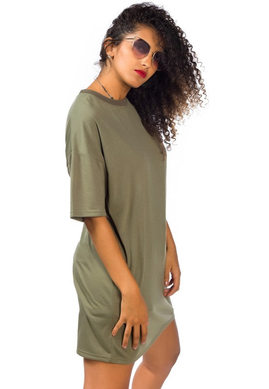 Over Sized Varsity Graphic Tee Top by Rag Company | Fleurcouture