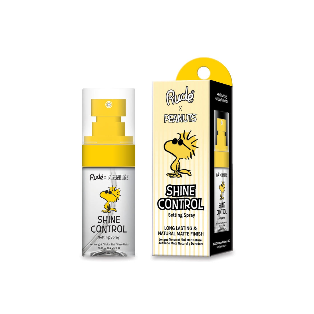Peanuts Shine Control Setting Spray Setting Spray & Powder by Rude Cosmetics | Fleurcouture