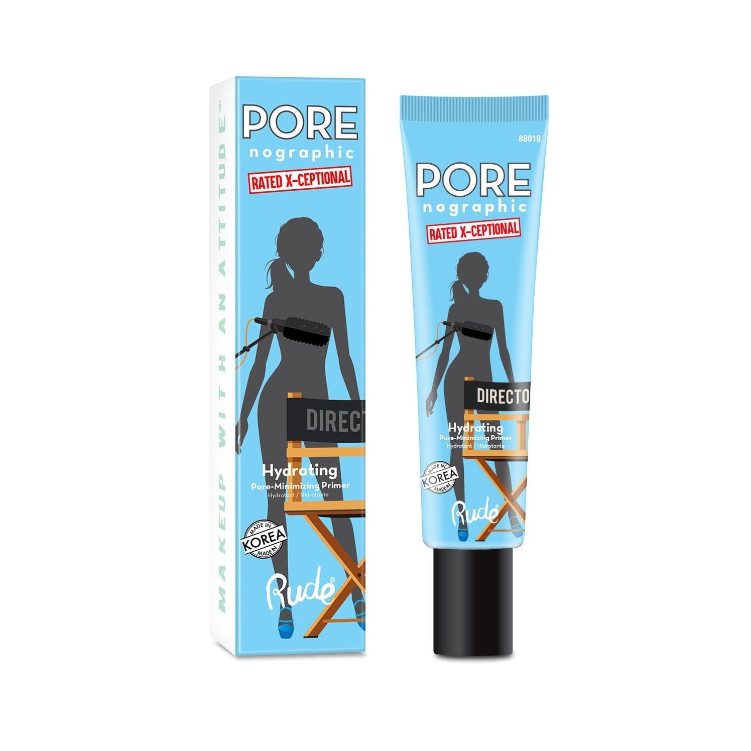POREnographic Pore Primer Display Set, 18pcs Wholesale Set by Rude Cosmetics | Fleurcouture