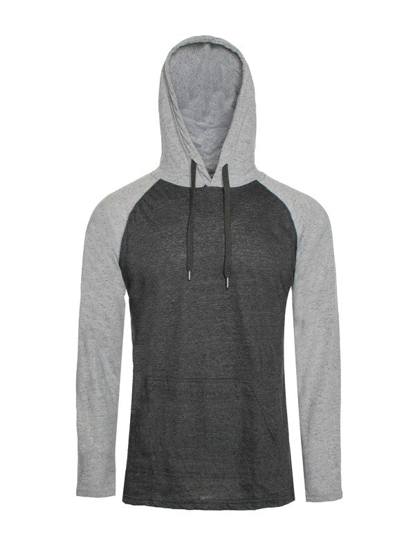 Raglan Long Sleeves Light Weight Hoodie by Generation XYZ | Fleurcouture