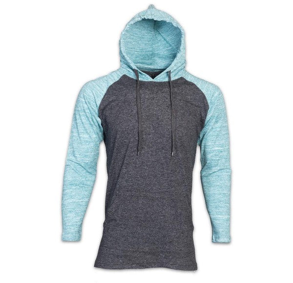 Raglan Long Sleeves Light Weight Hoodie by Generation XYZ | Fleurcouture