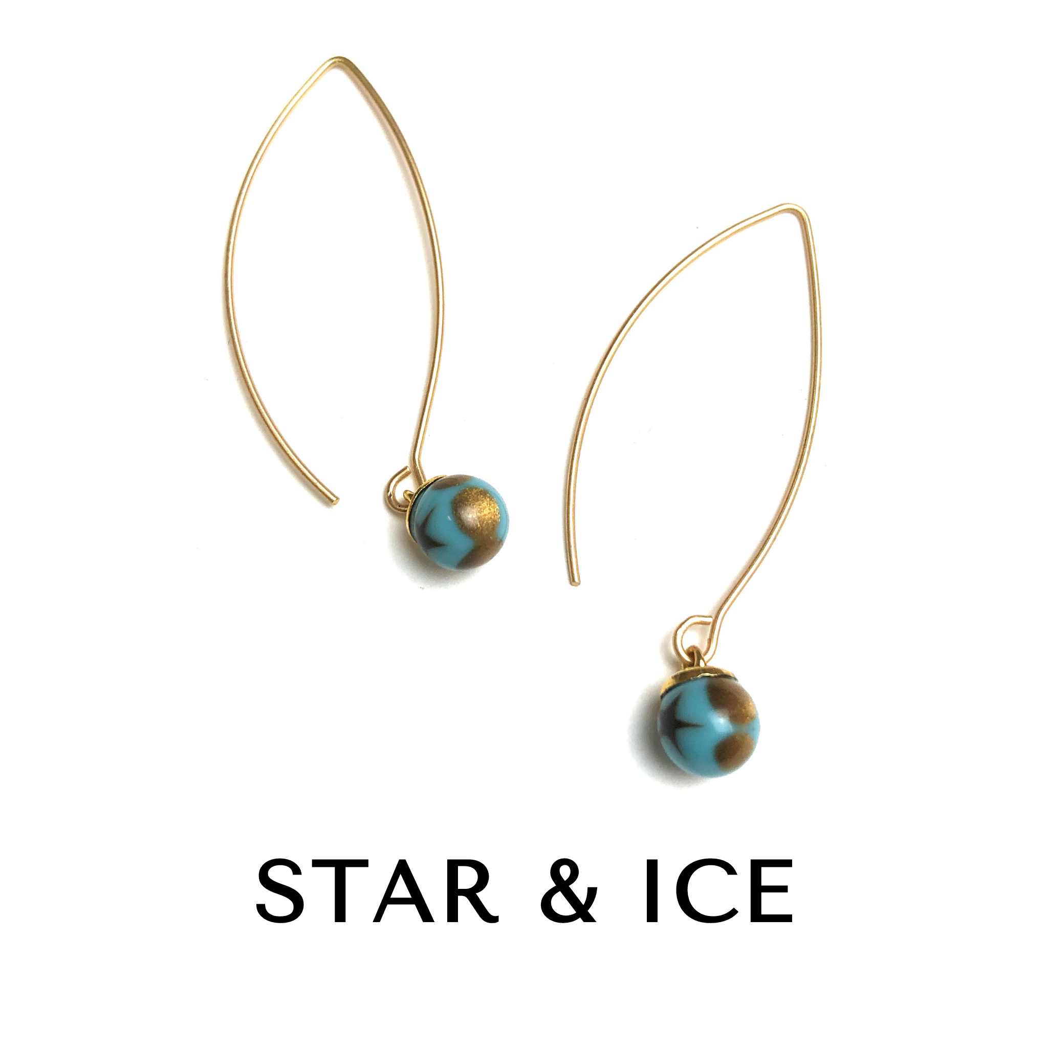 RainDrop Earrings Rain Drop Earrings by Leetie Lovendale | Fleurcouture