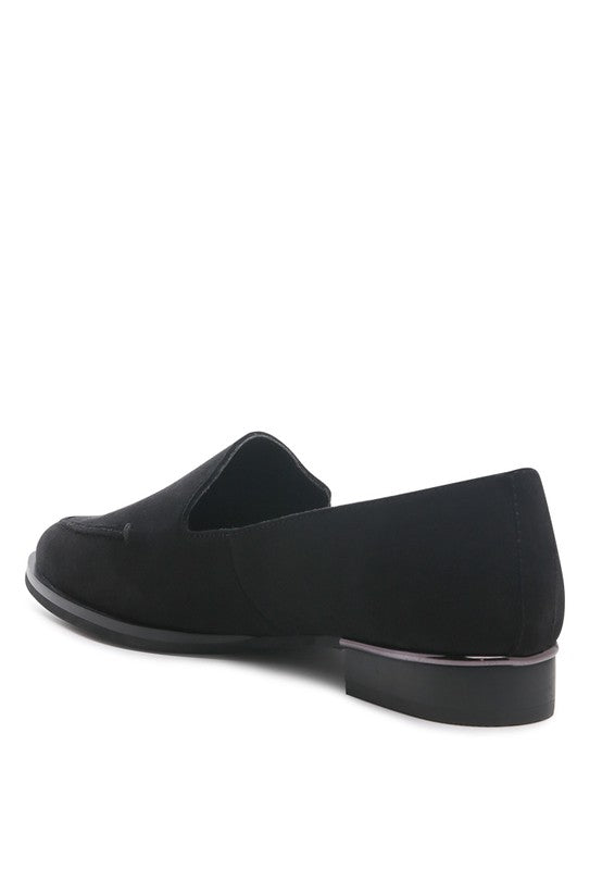 SARA Suede Slip-On Loafers by Rag Company | Fleurcouture
