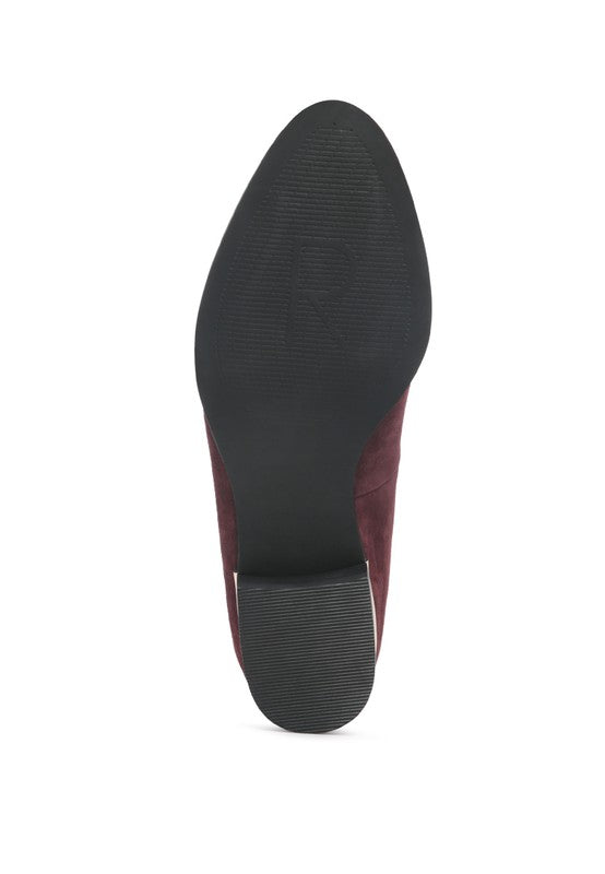 SARA Suede Slip-On Loafers by Rag Company | Fleurcouture