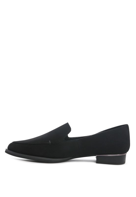 SARA Suede Slip-On Loafers by Rag Company | Fleurcouture