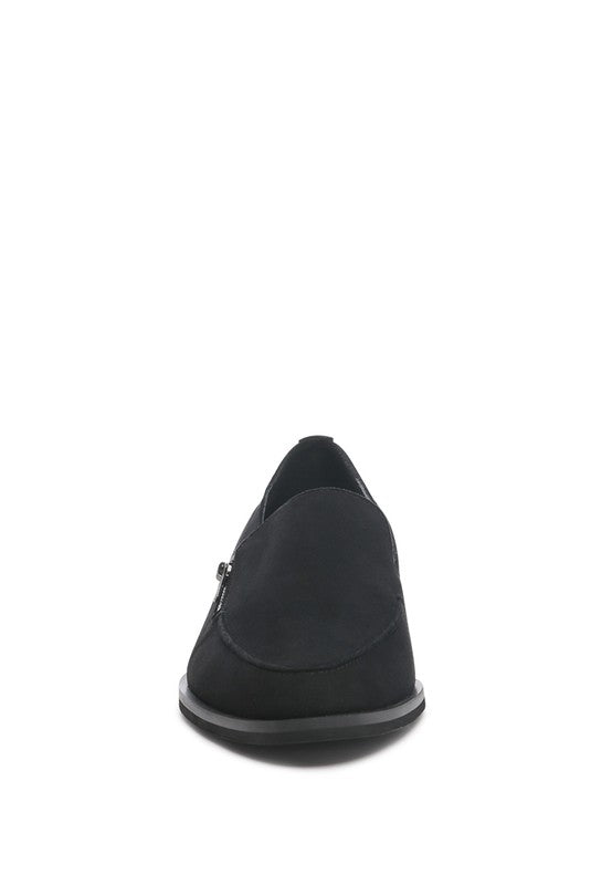 SARA Suede Slip-On Loafers by Rag Company | Fleurcouture