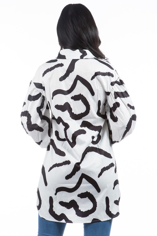 SEXY SHIRT DRESS WHITE by By Claude | Fleurcouture