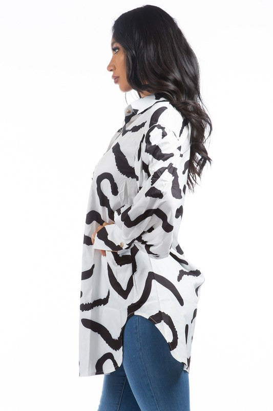 SEXY SHIRT DRESS WHITE by By Claude | Fleurcouture