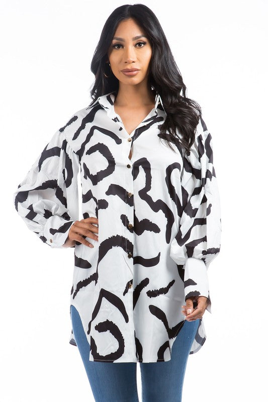 SEXY SHIRT DRESS WHITE by By Claude | Fleurcouture