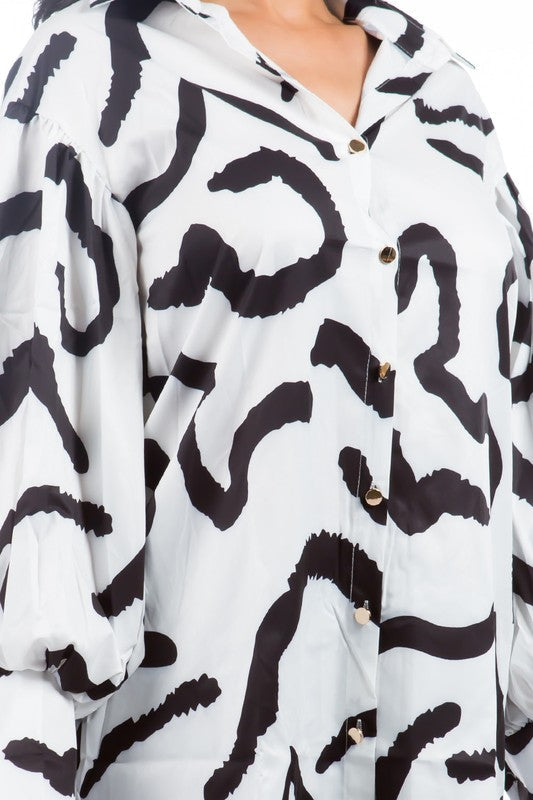 SEXY SHIRT DRESS WHITE by By Claude | Fleurcouture