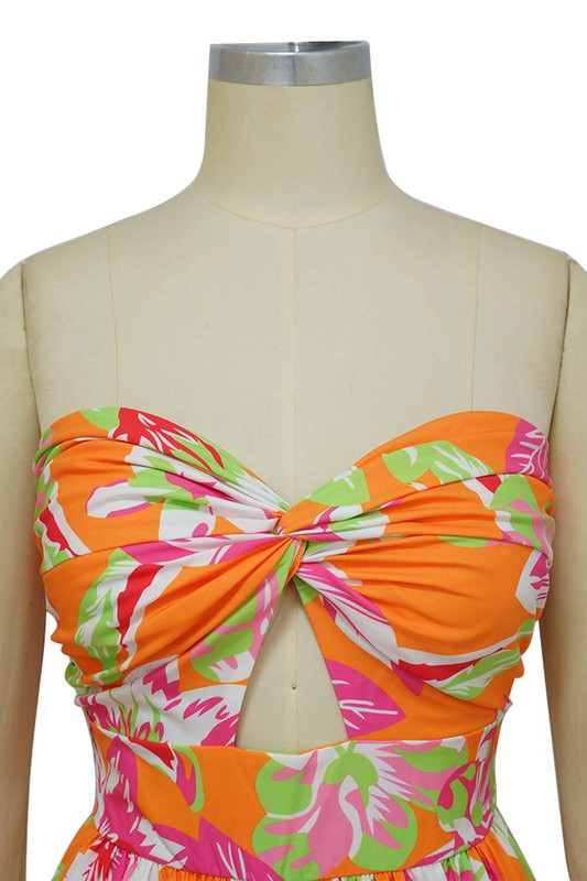SEXY SUMMER JUMPSUIT YELLOW GREEN by By Claude | Fleurcouture